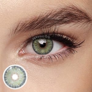 Coloredeye Petite Iris Grey Green Colored Contact Lenses