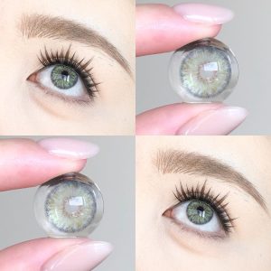 Coloredeye Petite Iris Grey Green Colored Contact Lenses