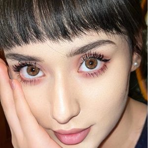 Coloredeye Halo Iris Brown Colored Contact Lenses