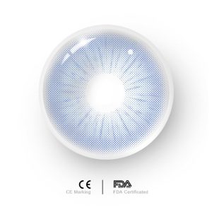 Coloredeye Rome Times Blue Prescription Colored Contact Lenses