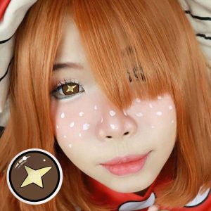 Coloredeye Blind Kinoko Brown Cosplay Colored Contact Lenses