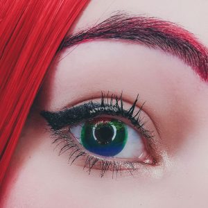 Coloredeye Pride Day Multi Rainbow Prescription Cosplay Colored Contact Lenses