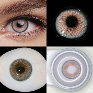 Coloredeye Genshin Moon Grey Prescription Colored Contact Lenses