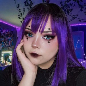 Coloredeye Nebulos Blue Cosplay Colored Contact Lenses