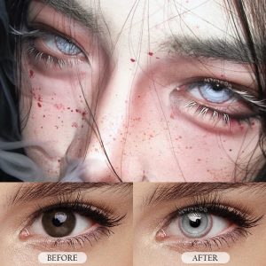 Coloredeye Mythic Eye Grey Cosplay Colored Contact Lenses丨1 Day