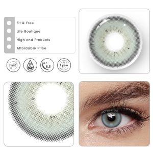Coloredeye Bubble Blue Prescription Colored Contact Lenses