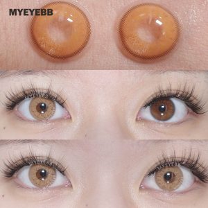 Coloredeye Russian Girl Brown Prescription Colored Contact Lenses