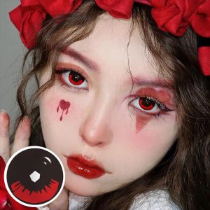Coloredeye Blind Kamado Tanjirou Prescription Cosplay Colored Contact Lenses