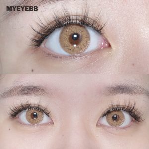 Coloredeye Russian Girl Brown Prescription Colored Contact Lenses