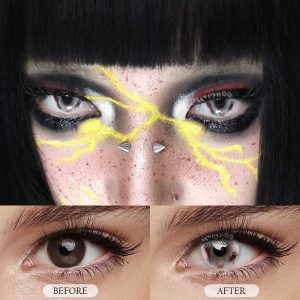 Coloredeye Soul's Grasp  White Cosplay Colored Contact Lenses丨6 Months