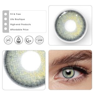 Coloredeye Wild DNA Green Colored Contact Lenses
