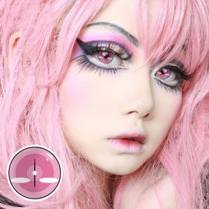 Coloredeye Blind Nezuko Demon Prescription Cosplay Colored Contact Lenses
