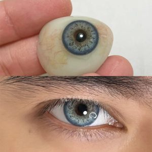 Coloredeye Tyrande Blue Prescription Colored Contact Lenses