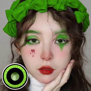 Coloredeye Nebulos Green Cosplay Colored Contact Lenses