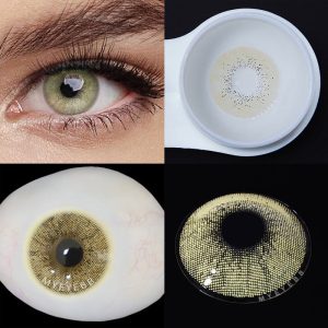 Coloredeye Ocean Brown Green Prescription Colored Contact Lenses