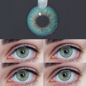 Coloredeye Sin Green Prescription Men Colored Contact Lenses