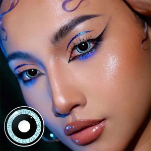 Coloredeye Nebulos Blue Cosplay Colored Contact Lenses