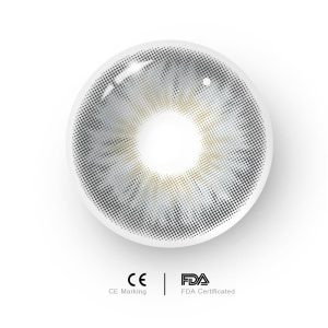 Coloredeye Tiny Iris Grey Small Pupil Colored Contact Lenses