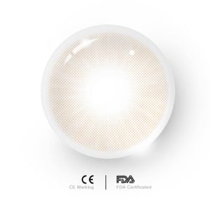 Coloredeye Hid II Ocre Prescription Men Colored Contact Lenses