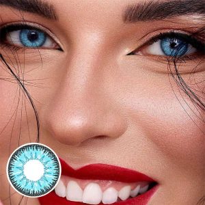Coloredeye Wild Nature Blue Prescription Colored Contact Lenses