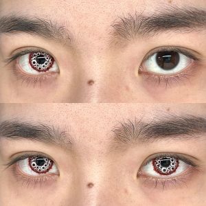 Coloredeye Inferno Eyes Red Cosplay Colored Contact Lenses丨1 Day