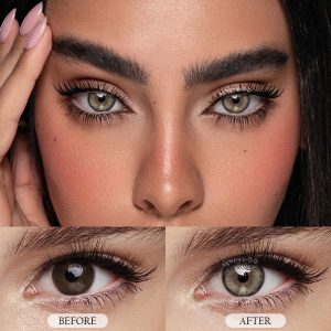 Coloredeye Tiny Iris Brown Small Pupil Colored Contact Lenses