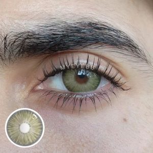 Coloredeye New York II Appeal Grey Brown Prescription Men Colored Contact Lenses