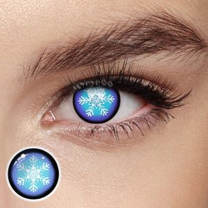 Coloredeye Blind Snowflake Cosplay Colored Contact Lenses
