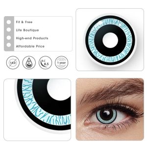 Coloredeye Nebulos Blue Cosplay Colored Contact Lenses