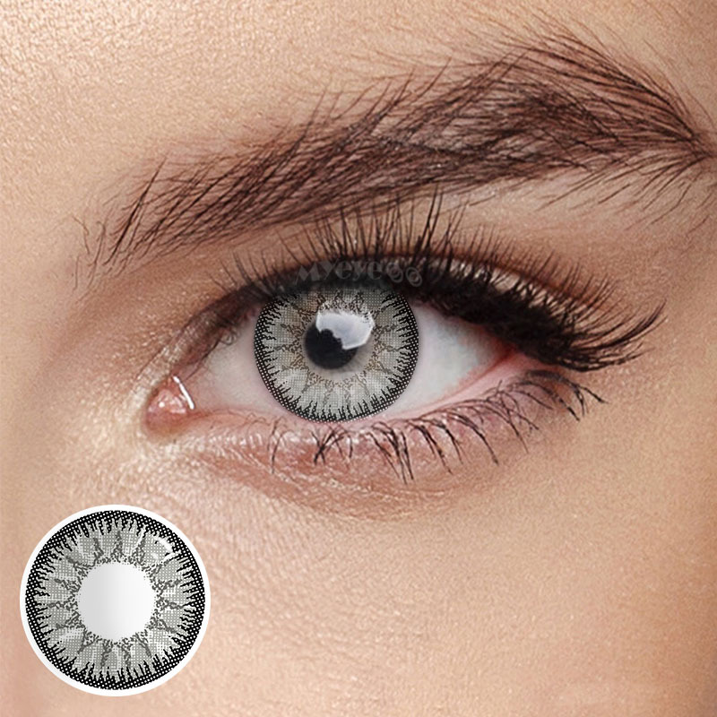 Coloredeye Wild Nature Vika Grey Colored Contact Lenses