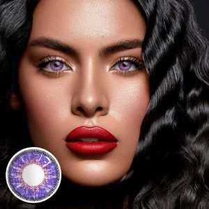 Coloredeye Magic Hour Vika Violet Prescription Colored Contact Lenses