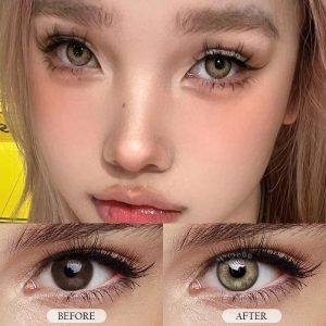 Coloredeye Wildcat Iris Brown Colored Contact Lenses