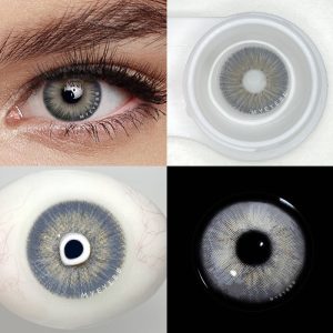 Coloredeye New York III Grey Prescription Colored Contact Lenses