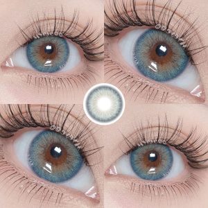 Coloredeye Deepwater Zone Blue Prescription Colored Contact Lenses
