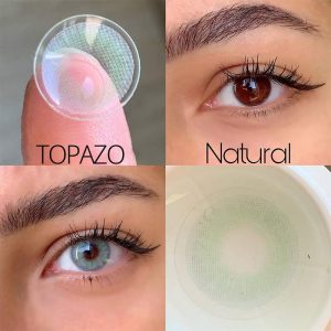 Coloredeye Hid II Topazio Prescription Men Colored Contact Lenses