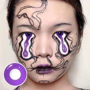 Coloredeye Violet Block Cosplay Colored Contact Lenses