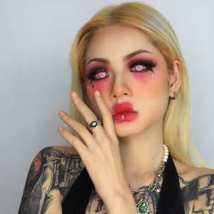 Coloredeye Blind Coral Cosplay Colored Contact Lenses