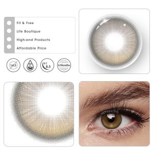 Coloredeye Maple Hazel Brown Colored Contact Lenses | 6 Months