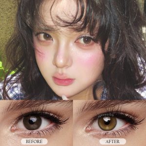 Coloredeye Maple Hazel Brown Colored Contact Lenses | 6 Months