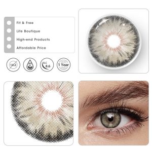 Coloredeye Tiny Iris Brown Small Pupil Colored Contact Lenses