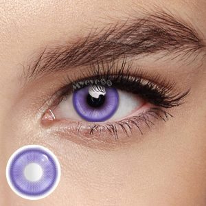 Coloredeye Magic Coral Blue Violet Prescription Colored Contact Lenses