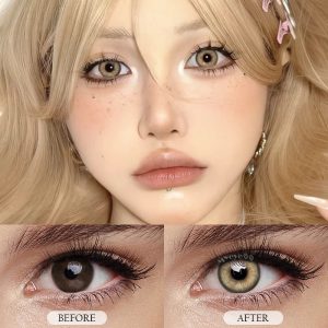Coloredeye Wild DNA Brown Colored Contact Lenses