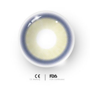 Coloredeye Neala Yellow Brown Prescription Colored Contact Lenses