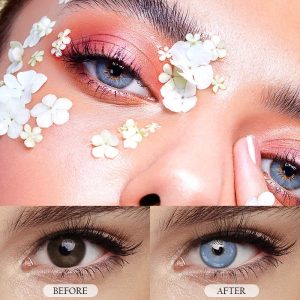 Coloredeye Queen Blue Prescription Colored Contact Lenses