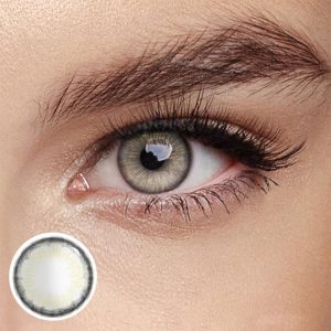 Coloredeye Nowhere S7 Grey Prescription Colored Contact Lenses