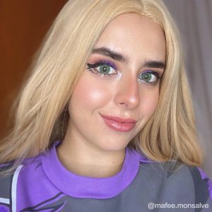 Coloredeye Eros Green Prescription Colored Contact Lenses