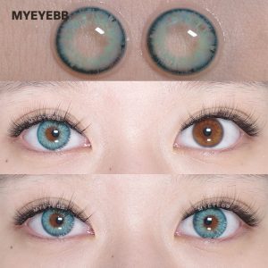 Coloredeye Aegean Sea II Blue Prescription Colored Contact Lenses