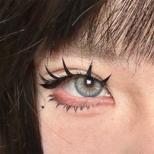 Coloredeye Icy Cosmos Violet Grey Colored Contact Lenses | 1 Month