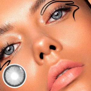 Coloredeye Norko Grey Prescription Colored Contact Lenses