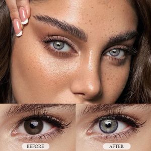 Coloredeye Sicilian Grey Prescription Colored Contact Lenses